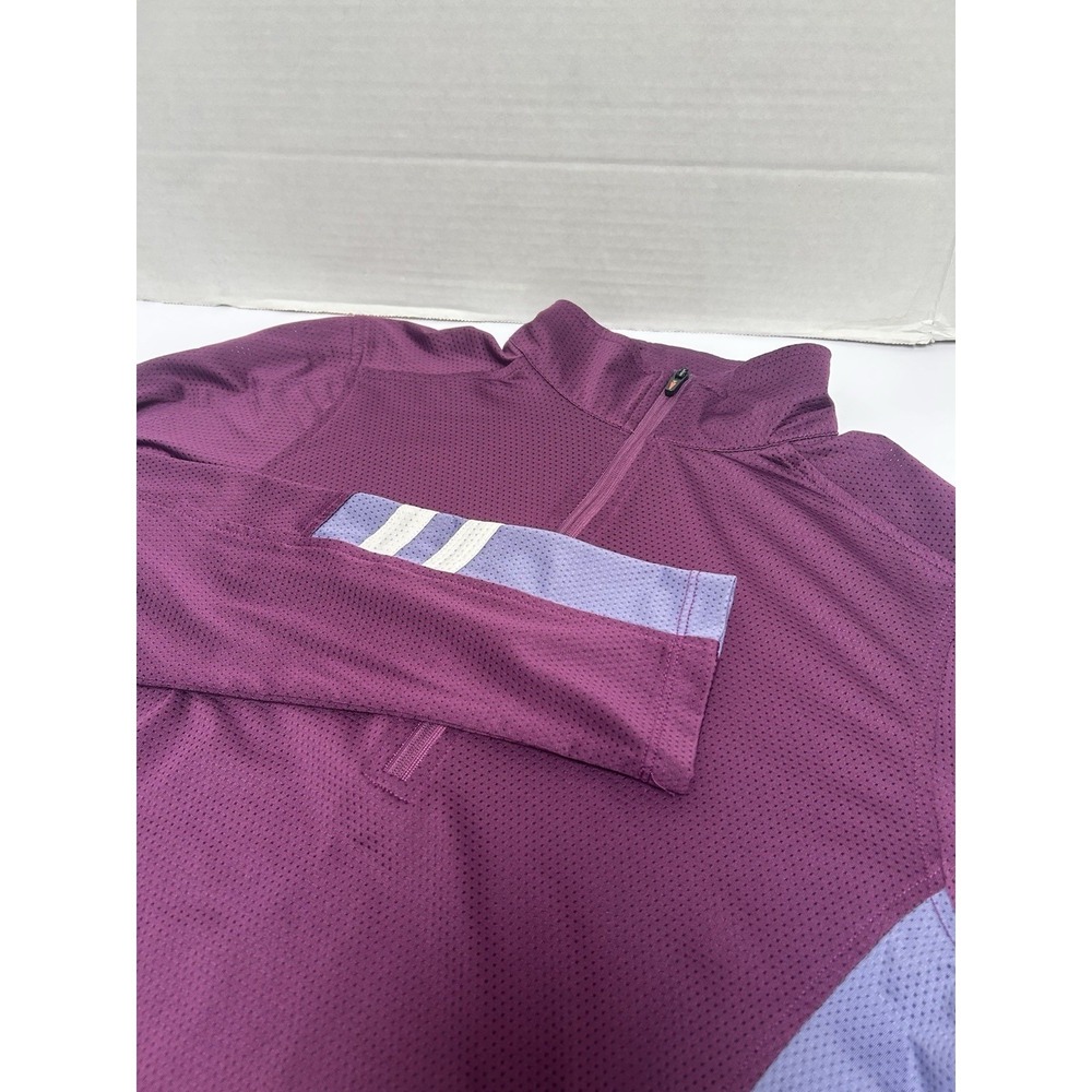Kerrits Maroon Gray Long Sleeve Shirt Lightweight Equestrian Jacket Sz XS Riding
